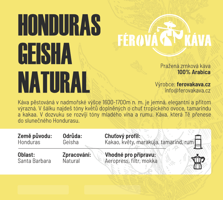 Honduras Geisha Natural