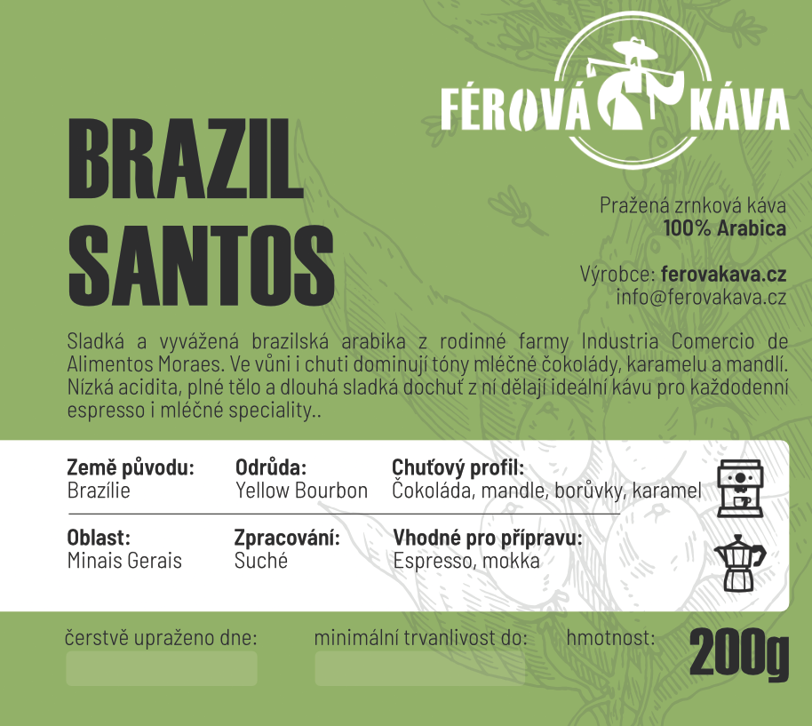 Brazil Santos Yellow Bourbon