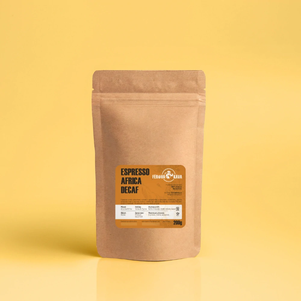 Espresso Africa decaf - bezkofeinová
